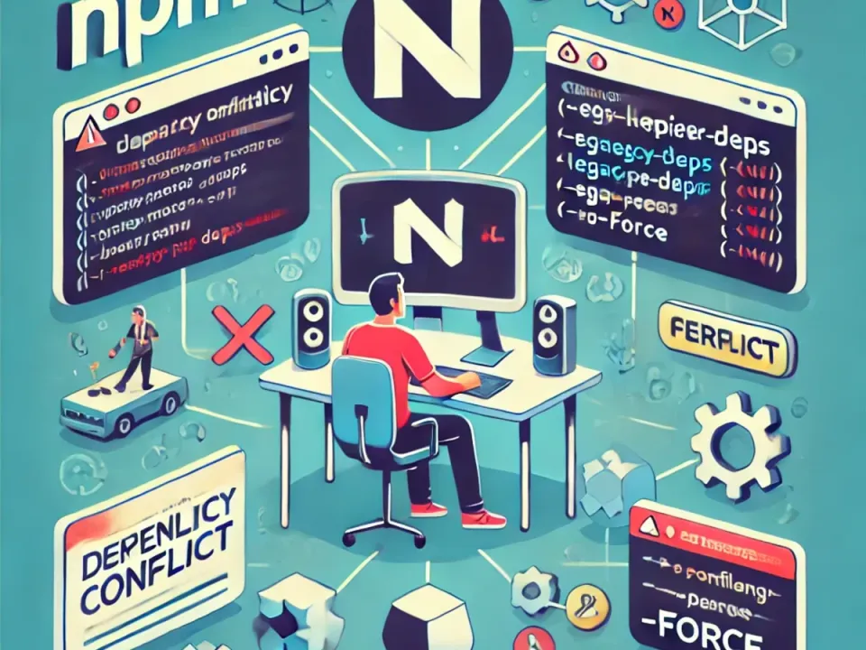 Understanding and Resolving npm ERESOLVE Dependency Conflicts