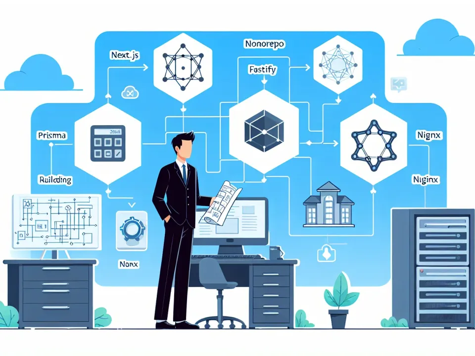 A Practical Monorepo Architecture with Next.js, Fastify, Prisma, and NGINX