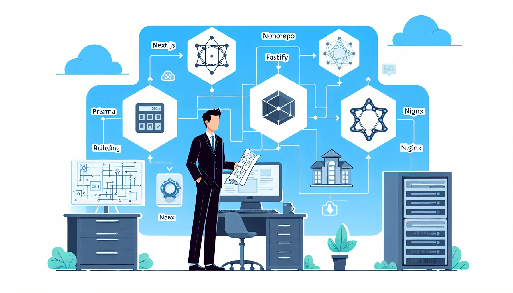 A Practical Monorepo Architecture with Next.js, Fastify, Prisma, and NGINX
