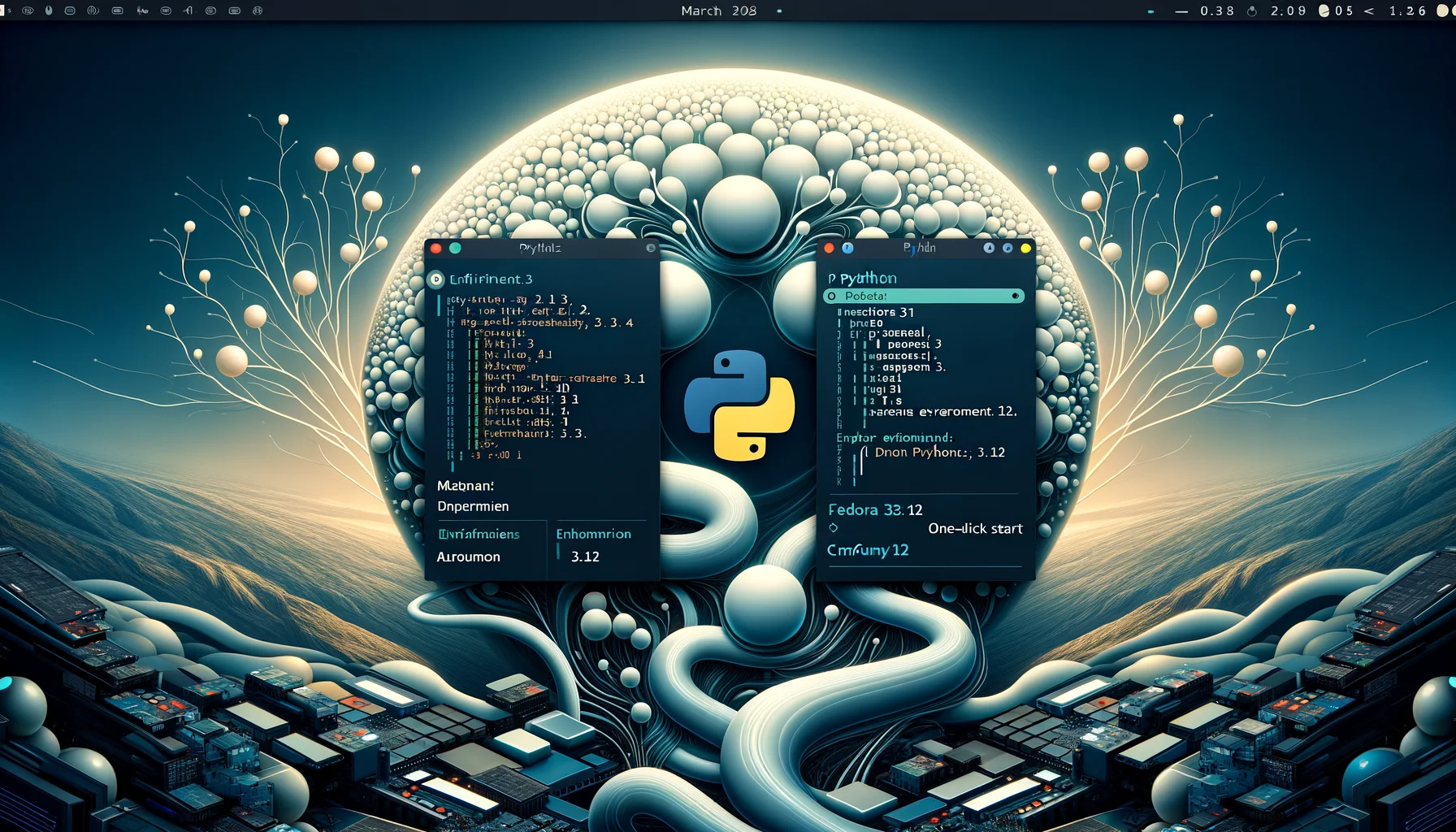 ComfyUI on Fedora 43: Two Virtual Environments + One-Click Start (March 2026)