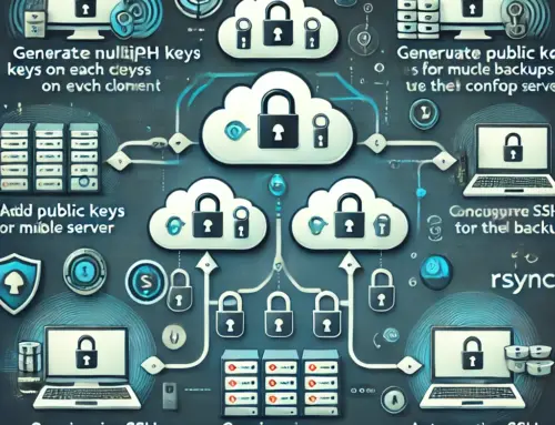 Managing Multiple SSH Keys for Client Backups on a Single Server